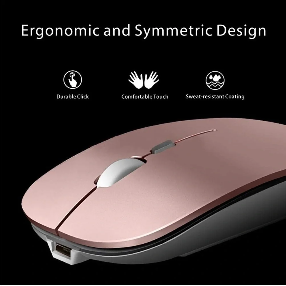 #1 Rose Gold wireless mouse